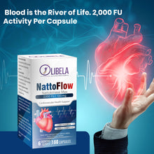 Carregar imagem no visualizador da galeria, OLIBELA Nattokinase 2,000FU 180 Capsules - Heart Health &amp; Blood Flow
