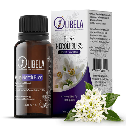 Olibela Pure Neroli Bliss - 100% Natural Neroli Essential Oil