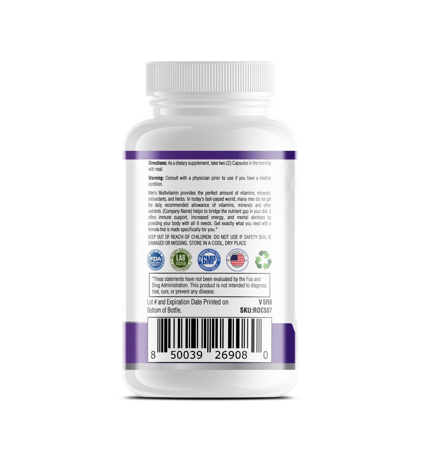 One a Day Men's Multivitamins | Antioxidants & Probiotic, Vitamins & Minerals.