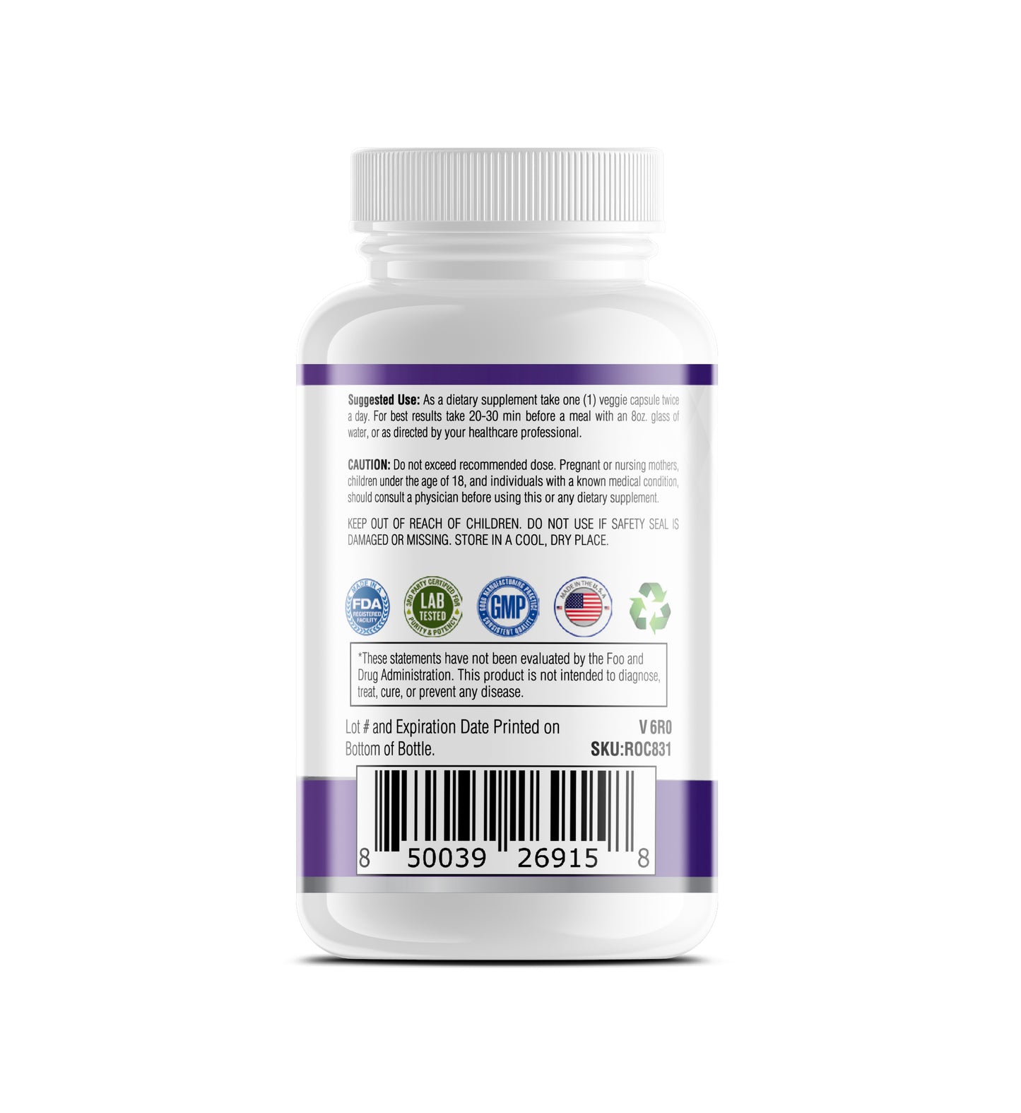 Vitamin D3 + K2 MK7 - Bone Health, Cardiovascular Health & Blood Sugar Regulation, 60 Caps