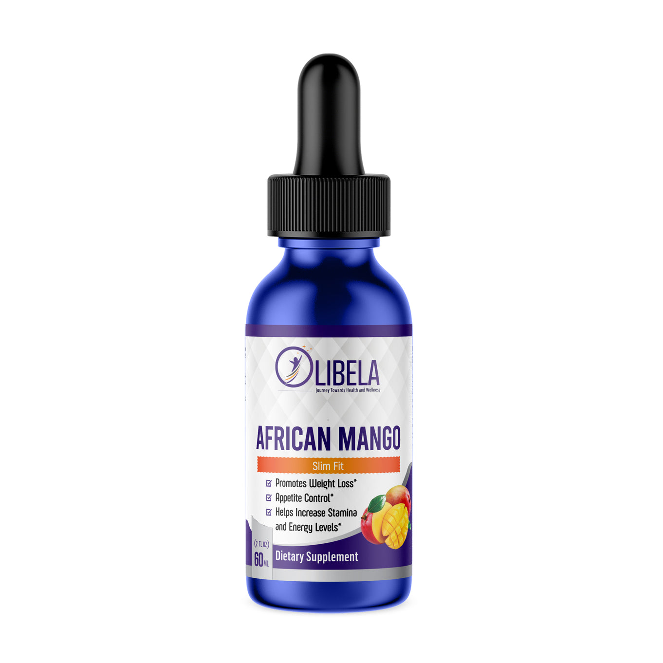 African Mango Liquid Burn– African Flusher, Increase Stamina, and Energy Level, 2fl oz (60ml)