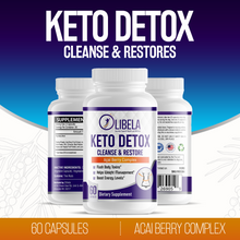 Load image into Gallery viewer, Keto Detox - Cleanse &amp; Restore: Liver &amp; Colon Cleanse, Weight Loss, Appetite Control, Activate Ketosis
