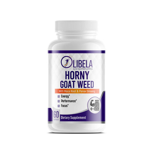 Horny Goat Weed 1560mg: Maca, Ginsen, Arginina, Saw Palmetto e Vitaminas, Reforço de Testosterona. Dá Mais Energia, Desempenho, Foco e Também Melhora os Níveis de Estrogênio, 60 Cápsulas