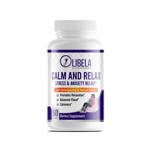 Olibela Stress & Anxiety Relief: Reduce Anxiety, Helps Sleep Cycles, Relaxation & Mood,