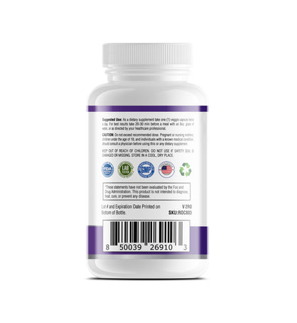 Olibela Health Blood: potencia el metabolismo de la glucosa y reduce naturalmente los niveles de azúcar en sangre, 60 cápsulas