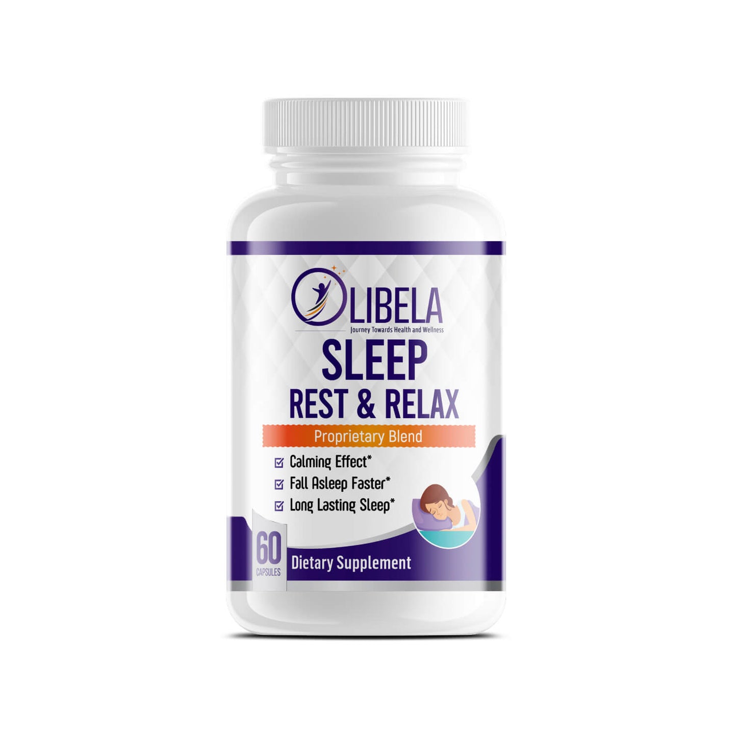 Olibela Sleep &amp; Relax - Ayuda a dormir, descansar y relajarse de forma natural. 100 % natural y vegano.